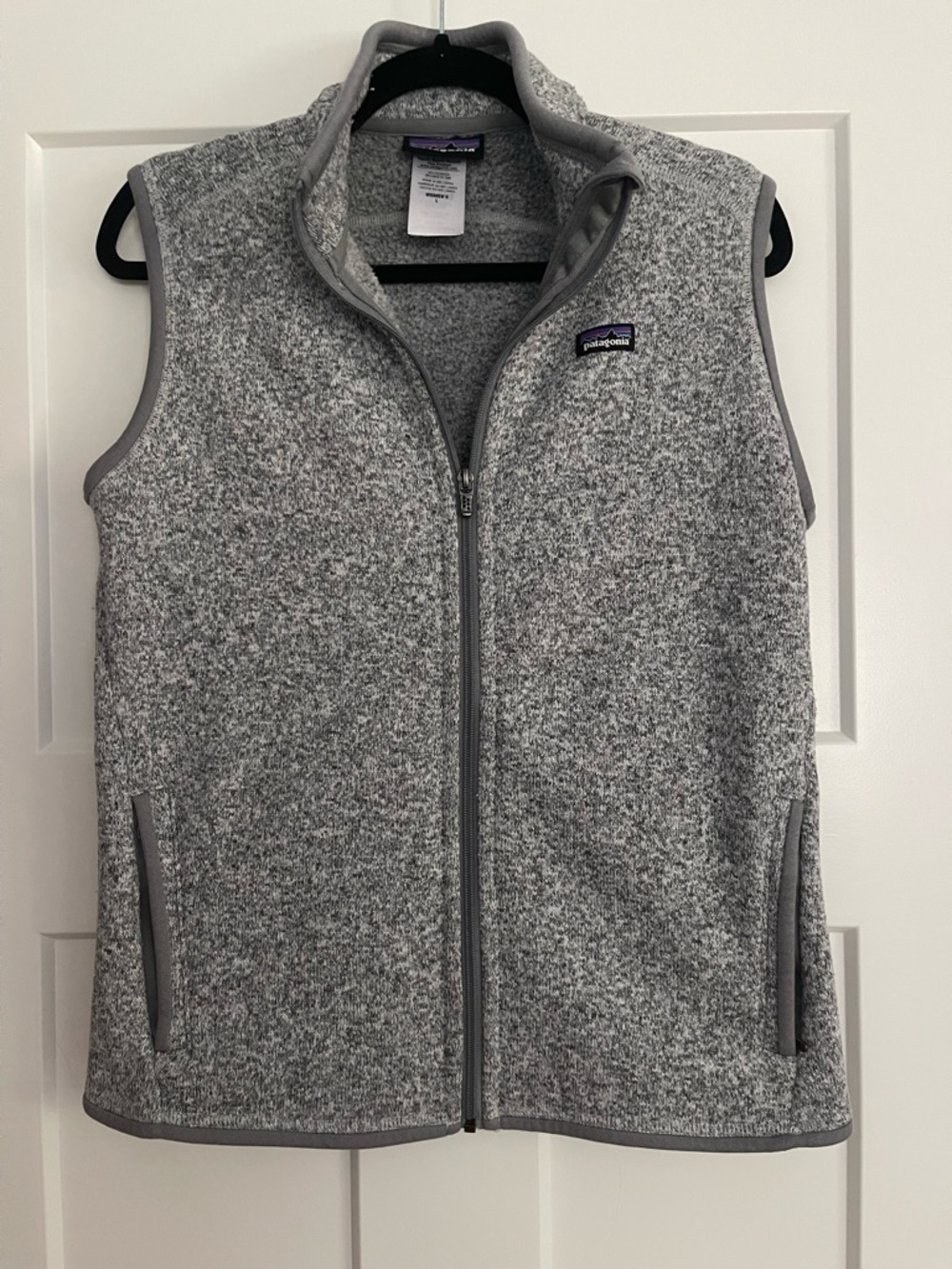Patagonia Women's Gray Fleece Vest - Heather